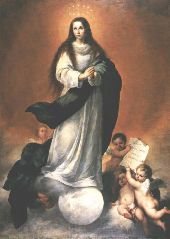 MURILLO, Bartolome Esteban Immaculate Conception sg Germany oil painting art